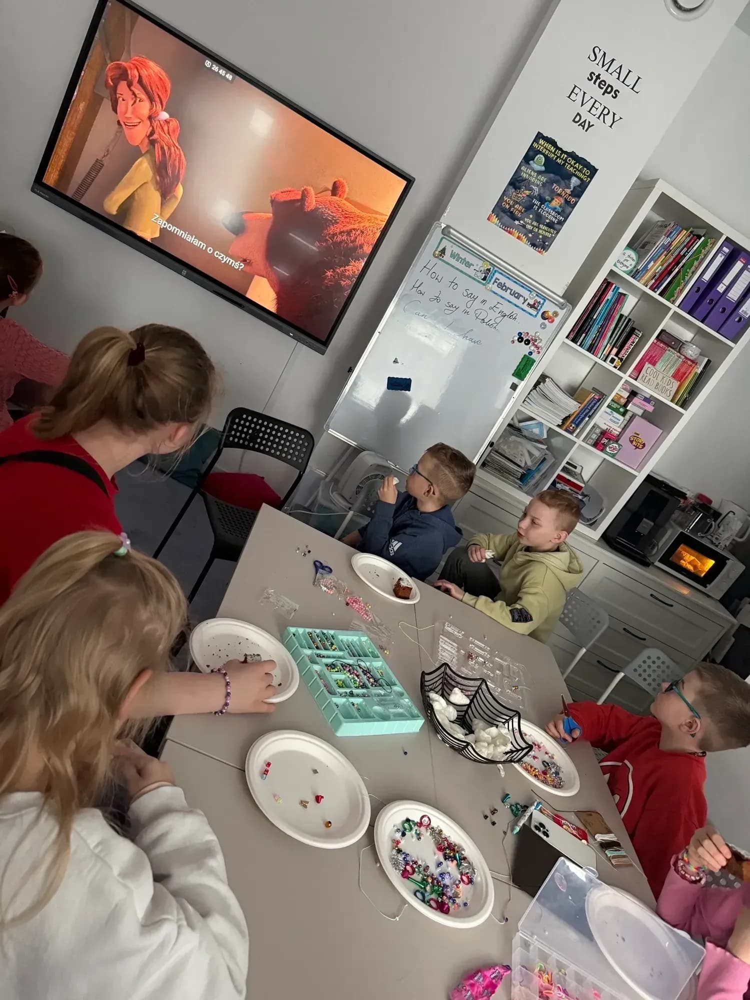 Radość z Walentynek Przyjaźni w Inside Out English Academy Gdańsk